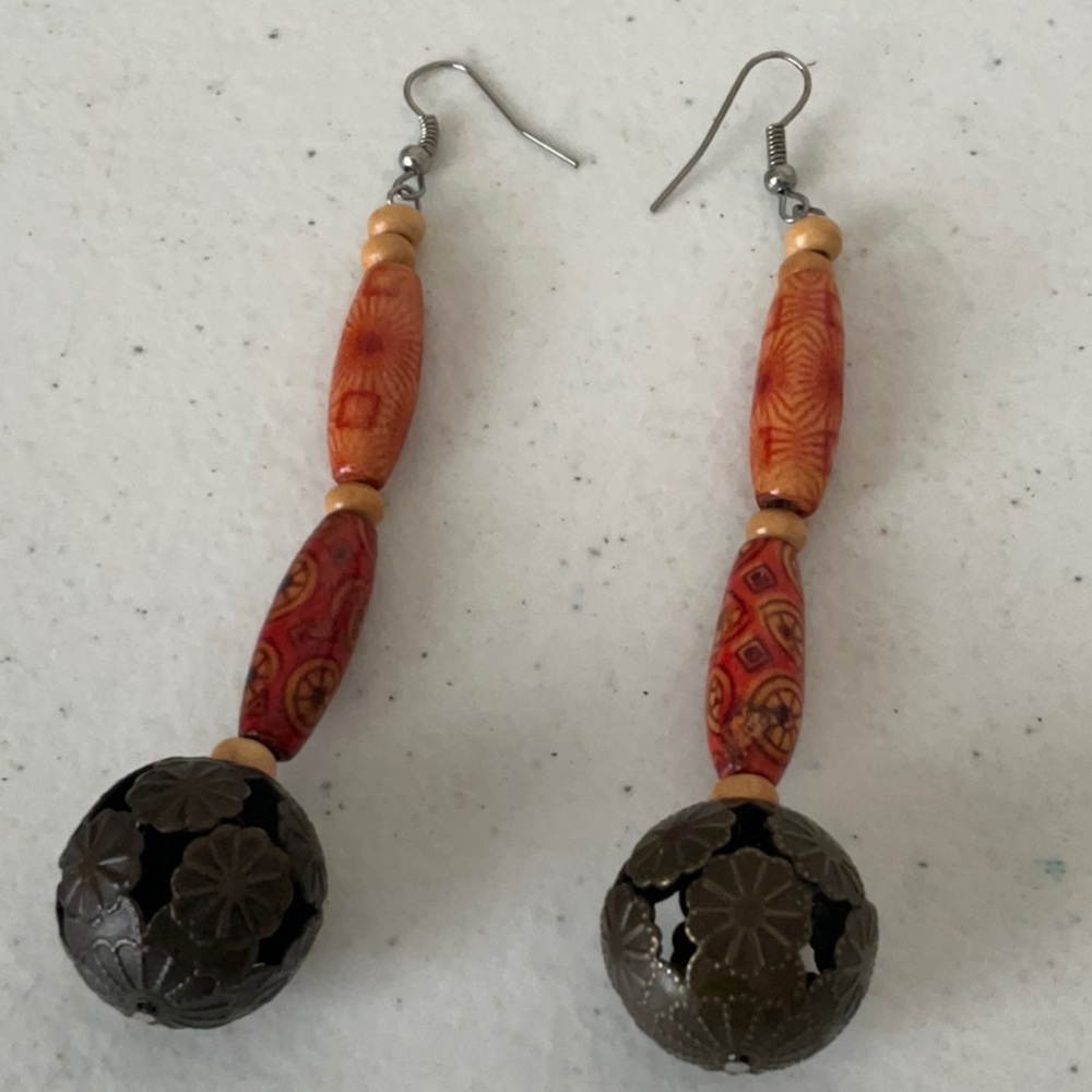Handcrafted Beaded Earrings